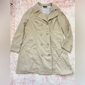 Sonoma Women's Beige Trench Coat